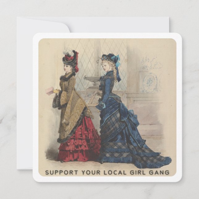 Unterstützen Sie Ihre Girl-Gang vor Ort (Vorderseite)