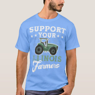 Unterstützen Sie Ihre Illinois-Bauer T-Shirt