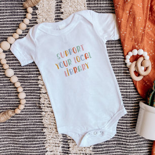 Unterstützen Sie Ihre Lokale Bibliothek Baby Strampler