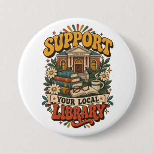 Unterstützen Sie Ihre lokale Bibliothek Button
