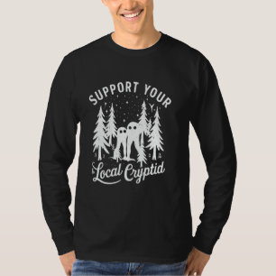 Unterstützen Sie Ihre lokalen Kryptid-Fresno-Nacht T-Shirt