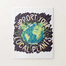 Unterstützen Sie Ihre lokalen Pflanze Puzzle