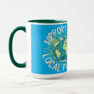 Unterstützen Sie Ihre lokalen Pflanze Tasse