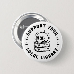 Unterstützen Sie Ihre örtliche Bibliothek Button