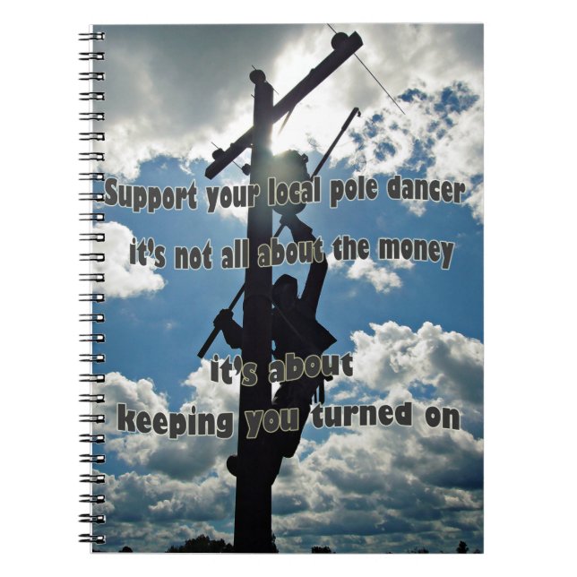 Unterstützen Sie Ihren Lineman Notizblock (Vorderseite)