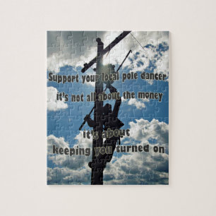 Unterstützen Sie Ihren Lineman Puzzle