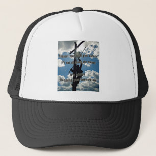 Unterstützen Sie Ihren Lineman Trucker Hat Truckerkappe