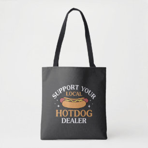 Unterstützen Sie Ihren lokalen Hotdog-Händler