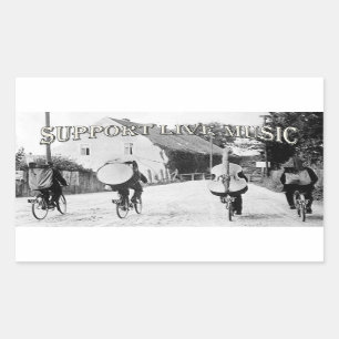 Unterstützen Sie Live Local Music Sticker
