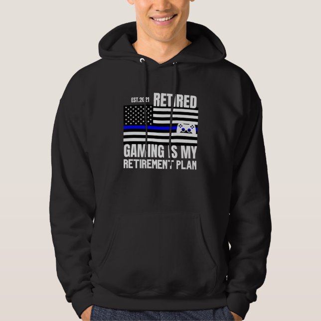 Unterstützen Sie unsere Polizei-Shirts 2018 Hoodie (Vorderseite)