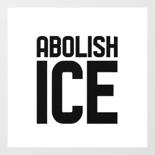 Unterstützen Sie unseren Immigranten, der den Eisp Fensteraufkleber