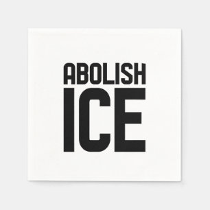 Unterstützen Sie unseren Immigranten, der den Eisp Serviette