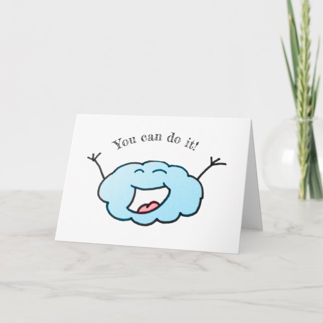 Unterstützende Cloud Karte (Vorderseite)