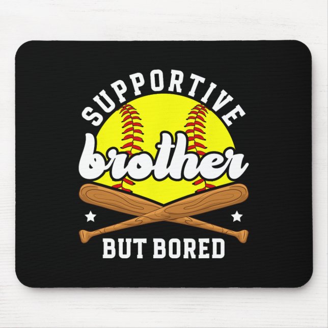 Unterstützender Softll-Bruder eines Softll-Spieler Mousepad (Vorne)