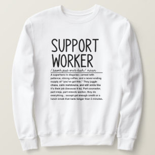 Unterstützer Sweatshirt