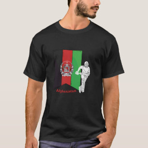 Unterstützerteam für Afghanistan Cricket Fans Play T-Shirt