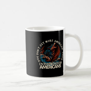 Unterstützt Native Americans gegen Trump  Kaffeetasse