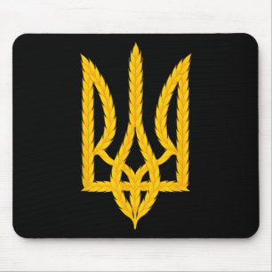 Unterstützt Ukraine Ukraine Steht mit Selenskyj Fr Mousepad