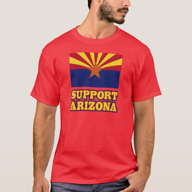 Unterstützung Arizona T-Shirt (Vorderseite)