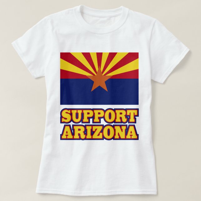 Unterstützung Arizona T-Shirt (Design vorne)