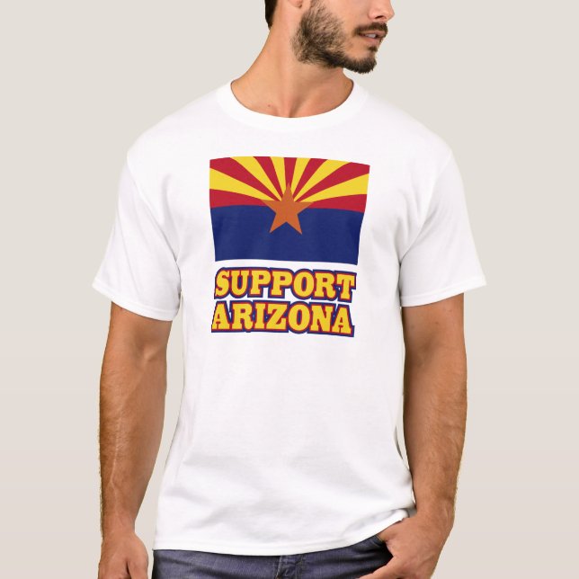 Unterstützung Arizona T-Shirt (Vorderseite)