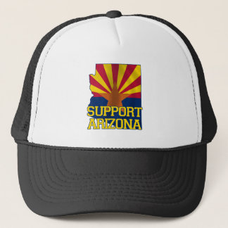 Unterstützung Arizona Truckerkappe