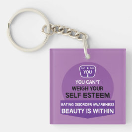 Unterstützung bei Essstörungen Schlüsselanhänger