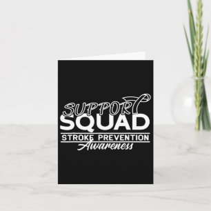 Unterstützung Bewusstseinsbildung Squad Herzkrankh Karte