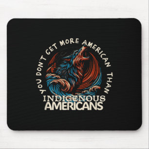 Unterstützung der amerikanischen Ureinwohner gegen Mousepad