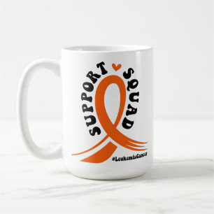 Unterstützung der Bekämpfung der Leukämie des Blut Kaffeetasse
