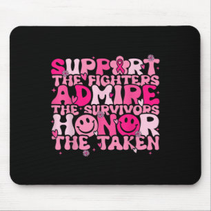 Unterstützung der Bewunderung des Brustkrebs-Bewus Mousepad