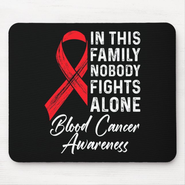 Unterstützung der Blutkrebserkrankung Mousepad (Vorne)