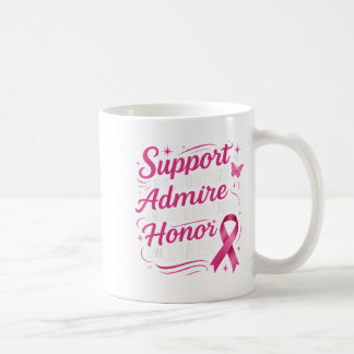 Unterstützung der Brustkrebsforschung Kämpfer bewu Kaffeetasse