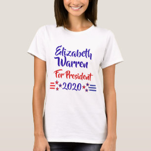 Unterstützung der Elizabeth Warren für die Wahlen T-Shirt