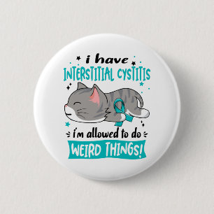 Unterstützung der interstitiellen Cystitis Awarene Button