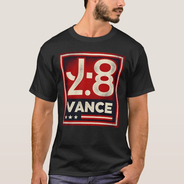 Unterstützung der J.D-Kampagne Vance 2028 T-Shirt (Vorderseite)