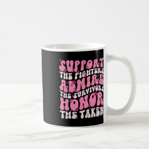 Unterstützung der Kämpfer bewundern die Überlebend Kaffeetasse