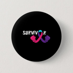 Unterstützung der Krebserkrankung Schilddrüsenkreb Button