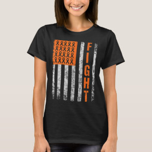 Unterstützung der Leukämie Sensibilisierung für Or T-Shirt