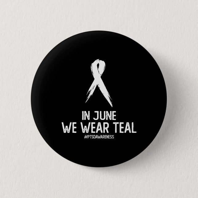 Unterstützung der Liebe Ptsd Posttraumatisches Str Button (Vorderseite)