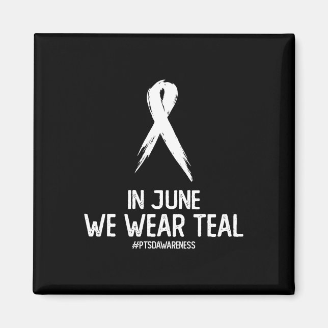 Unterstützung der Liebe Ptsd Posttraumatisches Str Magnet (Vorne)