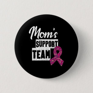 Unterstützung der Mama von Brustkrebs Button