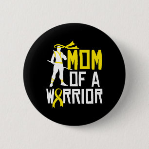 Unterstützung der Mama von Kinderkrebs Button