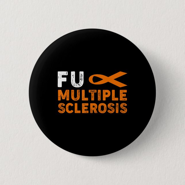 Unterstützung der Multiplen Sklerose Button (Vorderseite)
