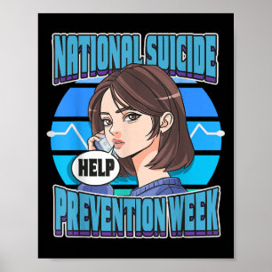Unterstützung der nationalen Woche zur Prävention  Poster