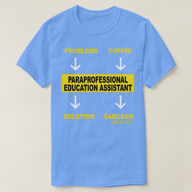 UNTERSTÜTZUNG DER PARAPROFESSIONELLEN BILDUNG T-Shirt (Design vorne)