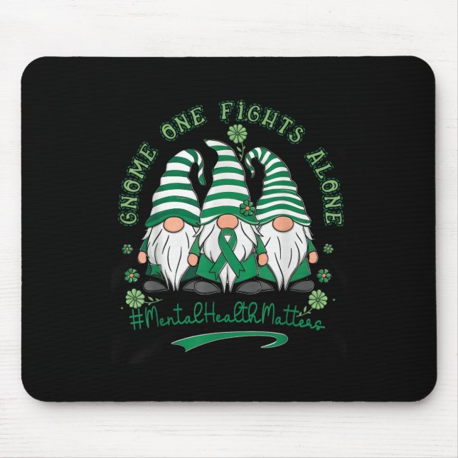 Unterstützung der psychischen Gesundheit Mousepad (Vorne)