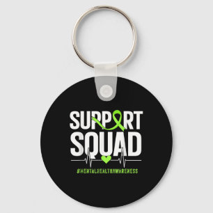 Unterstützung der psychischen Gesundheit Squad Mul Schlüsselanhänger