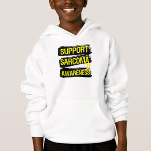 Unterstützung der Sarcoma Awareness Grunge Hoodie