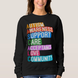 Unterstützung der Sensibilisierung für Autismus Be Sweatshirt